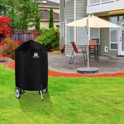SUPJOYES Grill Cover - Heavy Duty Waterproof BBQ Cover for 26-Inch Weber Charcoal Kettle