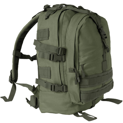 Rothco Large Transport Pack - Rugged Tactical Backpack MOLLE Bag for EDC Storage