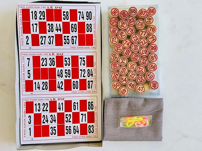 Vietnamese Lotto Game - Bingo Game - Bo TRO Choi Cao Cap Lotto