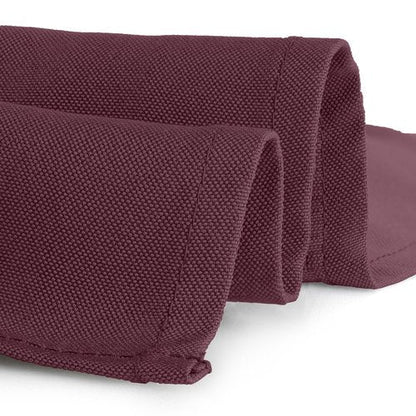 Gee Di Moda Rectangle Tablecloth - 60 x 84 Inch Burgundy Table Cloth for 5 Foot Rectangle Tables - Heavy Duty Washable Fabric - for Holiday Party, Dinner, Weddings, Baby Shower & Events