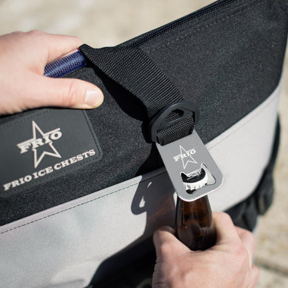 Frio Original Softside Cooler, The Frio Original Softside is Super Lightweight, Holds Ice up to 48 Hours - Zipper Opening that is Easy to Use! Ice Chest Rustic Leather (M) - 18 Can Capacity
