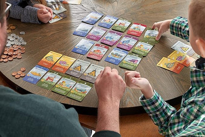 Machi Koro Board Game The Ultimate City-Building Game! Fast-Paced Dice Rolling Strategy Game for Kids and Adults Ages 8+ 2-4 Players 30 Minute Playtime Made by Pandasaurus Games