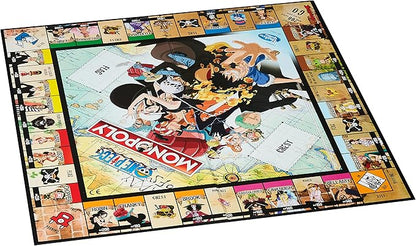 One Piece Monopoly Board Game For 2-8 Players