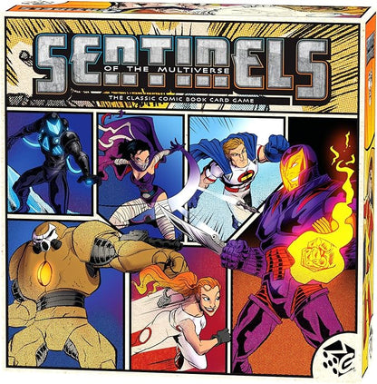 Greater Than Games | Sentinels of the Multiverse: Definitive Edition | Cooperative Strategy Board Game | 1 to 5 Players | 30+ Minutes | Ages 14+