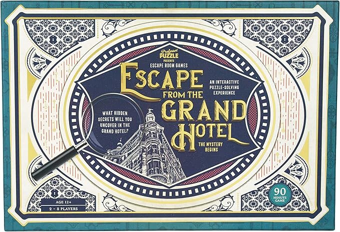 Professor PUZZLE Escape from The Grand Hotel Multiplayer Brain Teasing Game