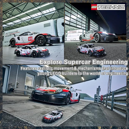 LEGO Technic Porsche 911 RSR 42096(1580 Pieces)