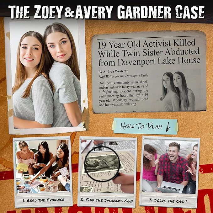 Unsolved Case Files | Gardner Avery - Active Murder Mystery Case - Can You Solve The Case?