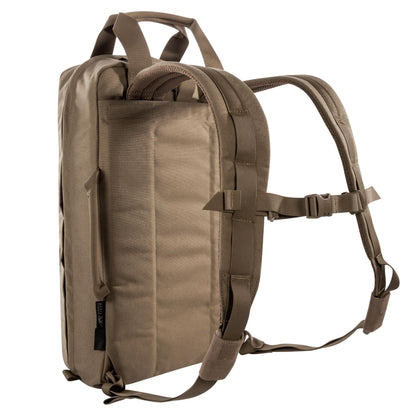 Tasmanian Tiger TT Survival Pack 16L Tactical Escape Backpack, Daypack with Rain Cover and Organizer Pouches, Coyote