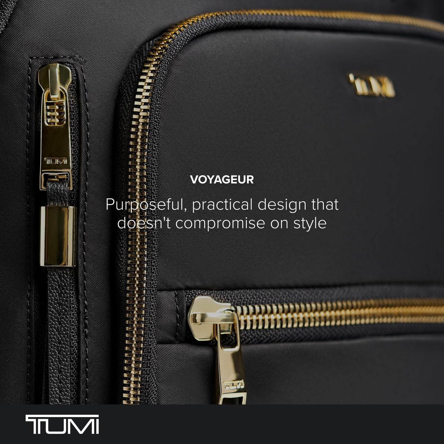 Tumi Unisex Passport Case Black/Gold One Size