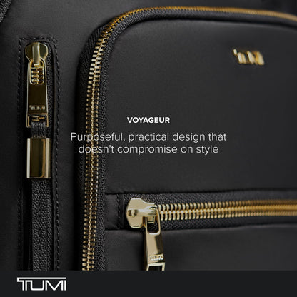 Tumi Unisex Passport Case Black/Gold One Size