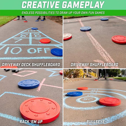 GoSports Driveway Shuffleboard Game Set