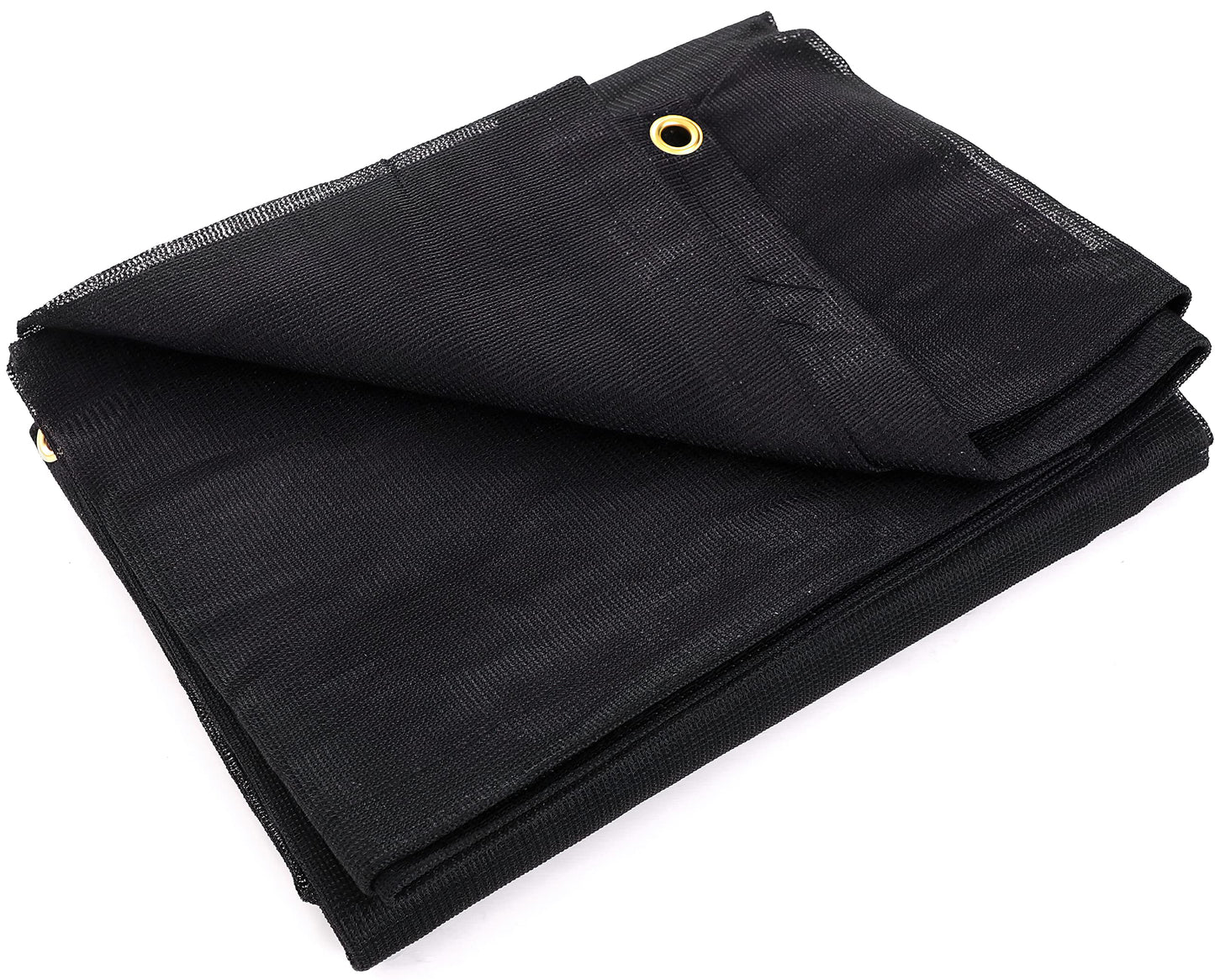 Kotap 12-ft x 24-ft Heavy-Duty 6.5 Oz Black Mesh Shade/Truck Tarp, Item: MESH-1224