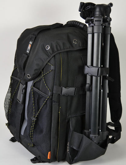 Ape Case, ACPRO2000, Large backpack, Laptop compartment, Padded, Rain cover included, Adjustable straps, Camera Backpack, Equipment bag, Black (ACPRO2000)