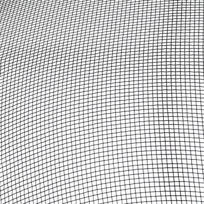 Sunnydaze Round Fire Pit Spark Screen Cover - Easy-Opening Outdoor Fire Pit Screen - Heavy‑Duty Steel Metal Mesh - 24" Diameter