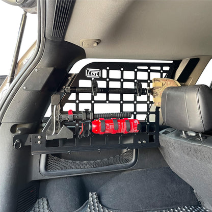 HIGH FLYING for Jeep Grand Cherokee (WJ) 1998-2004 Car Interior Modular Storage Molle Panel Luggage Storage Carrier Cargo Rack System Trunk Shelf (Side Panels+Trunk Shelf)