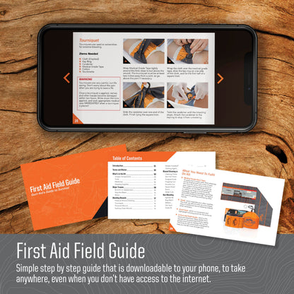 Duct-Aid Compact First Aid Kit, Medical Grade Adhesive, Emergency Response Kit, 1 Pound (Full Kit)