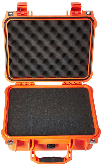 Pelican 1400 Case With Foam (Orange)