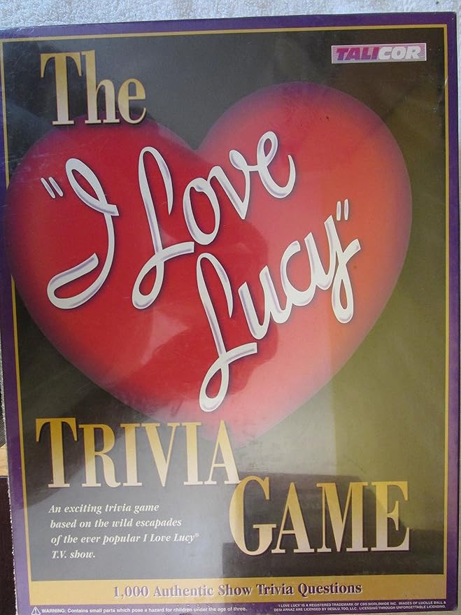 I Love Lucy Trivia Game