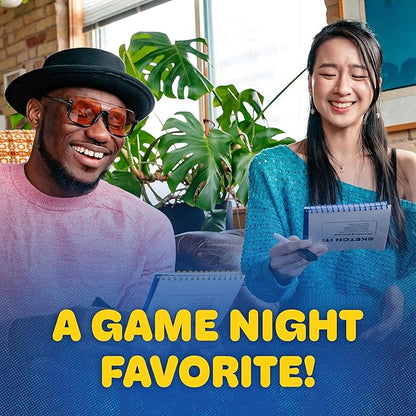 Telestrations 8 Player 2nd Edition Board Game Award Winning Hilarious and Unpredictable Must Have Party Game with a New Look Sketch What Your Read Then Guess What You Saw 4-8 Players Ages 10+