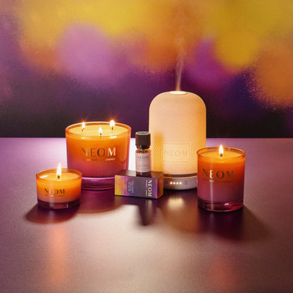 NEOM Cosy Nights Candle, 3 Wick | Sandalwood, Frankincense & Nutmeg I 100% Naturally derived Wax I 100% Natural fragrances I Relaxing