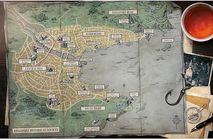 Asmodee Arkham Horror The Roleplaying Game Dreams of Kingsport Setting Guide - Immersive RPG for Kids &amp Adults Ages 14+ 2-6 Players 1+ Hour Playtime