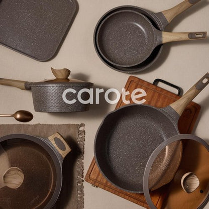 CAROTE 31pcs Pots and Pans Set Non Stick, Cookware Set Pots and Pans Induction Cook Ware, Nonstick Kitchen Cooking, PFOA Free