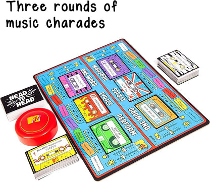 Big Potato MTV Game The Music Throwback Party Quiz Board Game for Adults and Teens Ages 14 and up