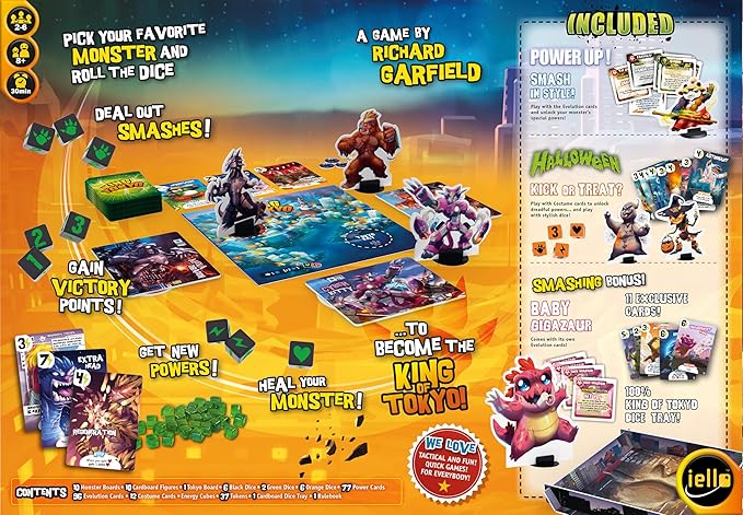 IELLO King of Tokyo Monster BoxMulti