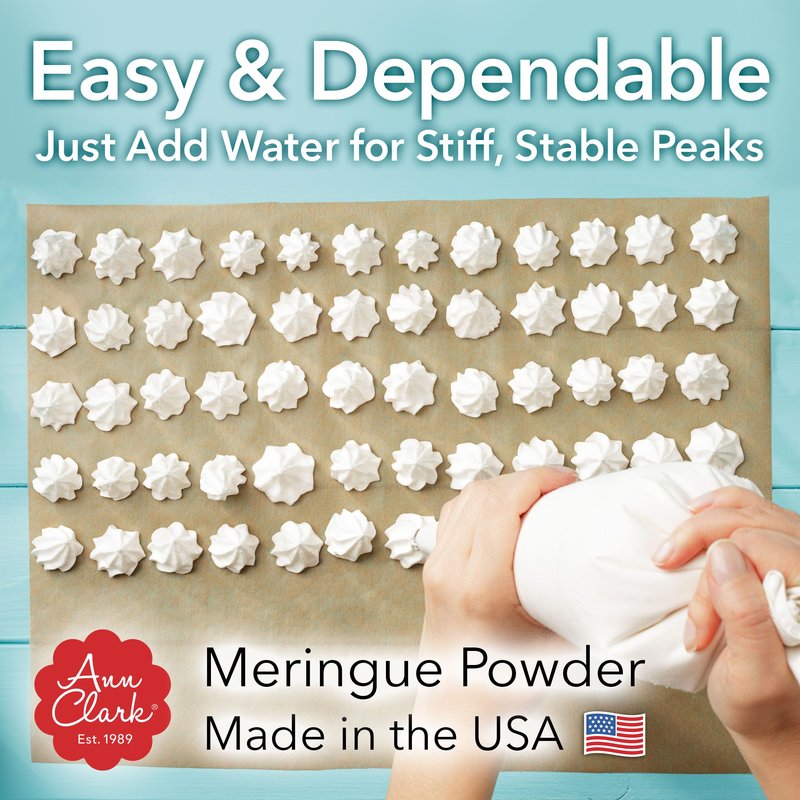 Ann Clark Cookie Cutters Premium Meringue Powder Made in USA, 8 oz