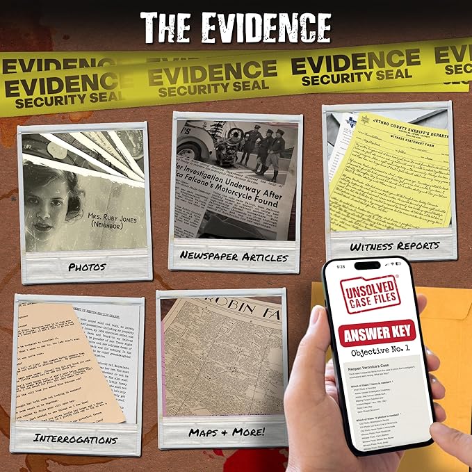 UNSOLVED CASE FILES | Falcone Veronica - Cold Case Murder Mystery Game | Can You Solve The Crime?