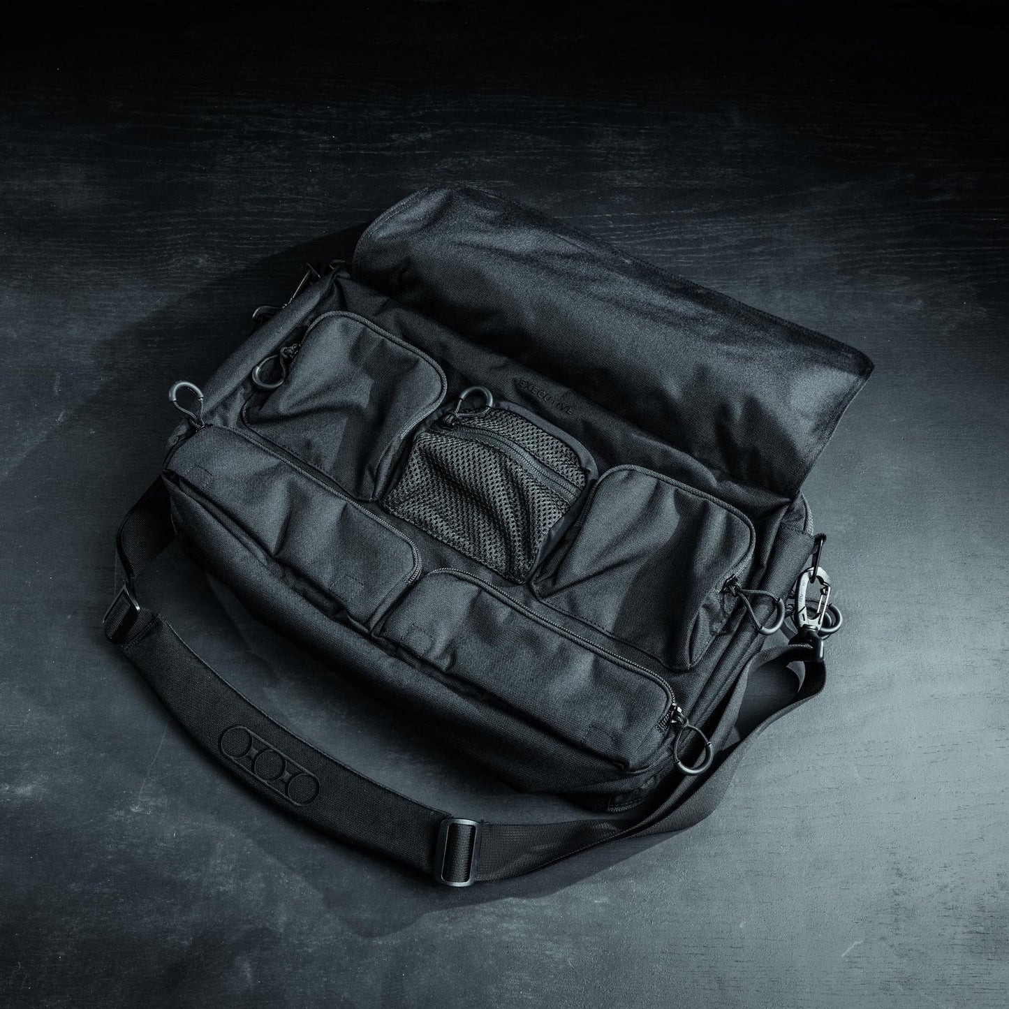 Eberlestock Executive Brief - CCW Compartment Brief Case - EDC Organization Work Pack - 500D Cordura Nylon - 10" H x 6" D x 17.5" L - Dry Earth