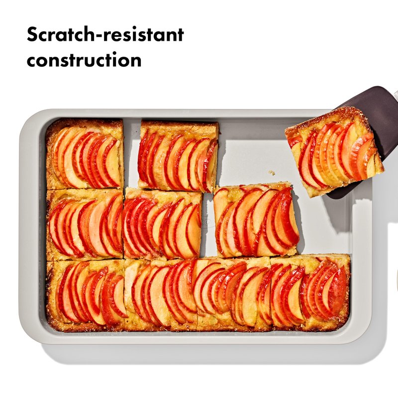OXO Good Grips Non-Stick Pro Ceramic Coated Metal Bakeware 9” x 13” Cake Pan – Biscuit