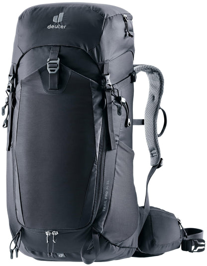 Deuter Women’s Trail Pro 34L SL Backpack I Day Pack for Hiking, Multi-Day Tours & Trekking - Black
