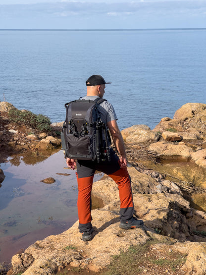 VANGUARD Alta Sky 62 Camera Backpack - Large Lens Capacity up to 600 mm Attached, 24.6 Liter Capacity, 16" Laptop and Tripod Storage