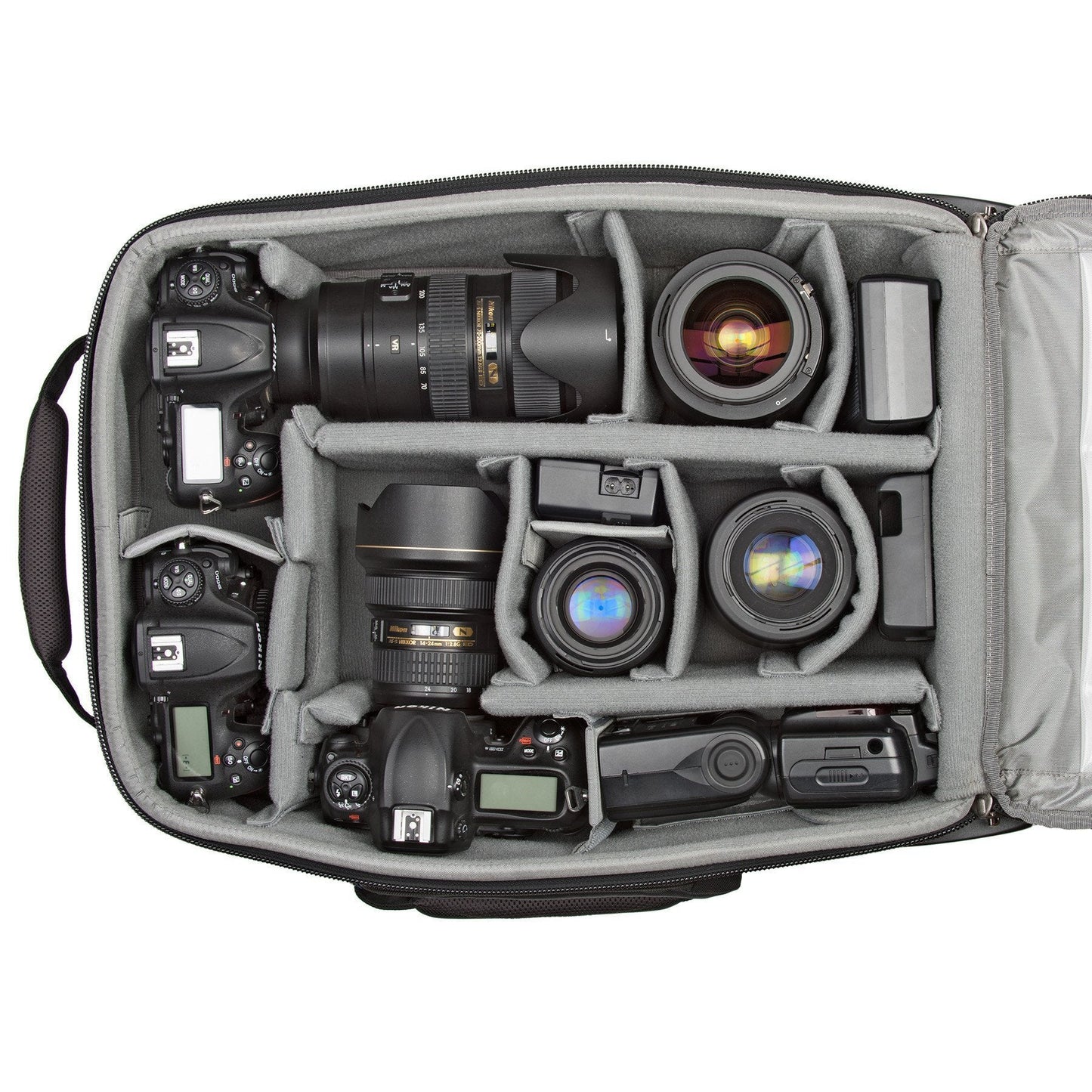 Think Tank Airport TakeOff V2 2 Wheel Rolling Carry-On Camera Shoulder Bag for Photography and Video Equipment - Black