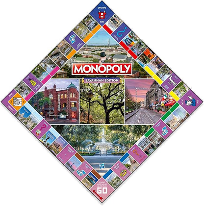 Monopoly Board Game Savannah Edition: 2-6 Players Family Board Games for Kids and Adults Board Games for Kids 8 and up for Kids and Adults Ideal for Game Night