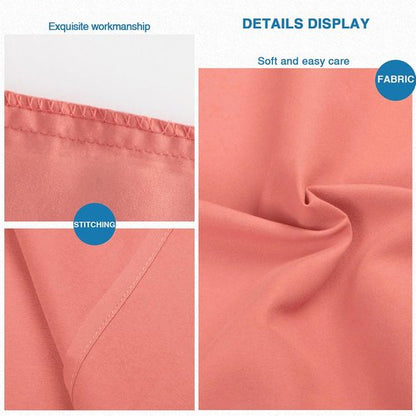 FLXXIE King Pillow Cases - Soft Microfiber Covers with Envelope Closure | Wrinkle & Stain Resistant, 20x36, Coral