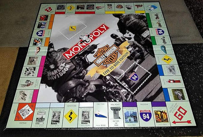 Harley-Davidson Live to Ride Collector's Edition Monopoly Board Game