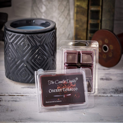 Cherry Pipe Tobacco - Maximum Scented Wax Cubes/Melts- 5 Packs -10 Ounces Total- 30 Cubes