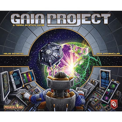 Gaia Project Board Game by Capstone Games – Strategy Space Exploration Game Terraforming &amp Space Colony Game Sci-Fi Faction Game for Adults 1-5 Players Advanced Strategy High Replay Value