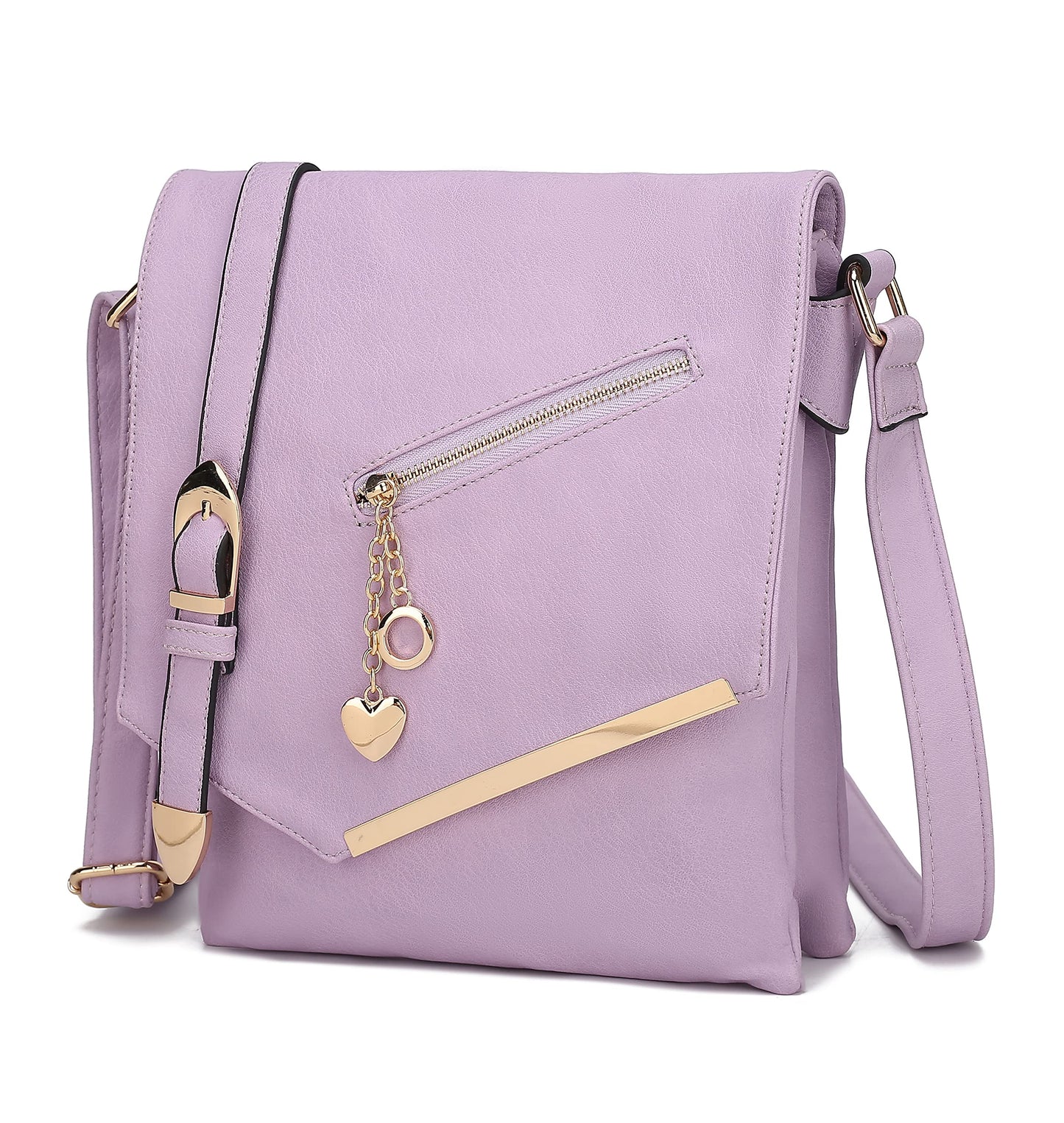 MKF Collection Crossbody Bags for Women, Sling bag Vegan Leather Shoulder bag Ladies Small Purse Handbag by Mia K