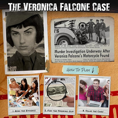 UNSOLVED CASE FILES | Falcone Veronica - Cold Case Murder Mystery Game | Can You Solve The Crime?