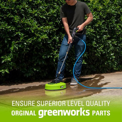 Greenworks 12-Inch Surface Cleaner - Efficient Pressure Washer Attachment for Quick Cleaning