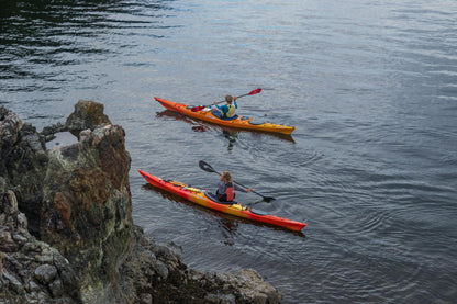Wilderness Systems Tempest 165 | Sit Inside Touring Kayak | Adjustable Skeg - Phase 3 Air Pro Seating | 16' 6" | Mango