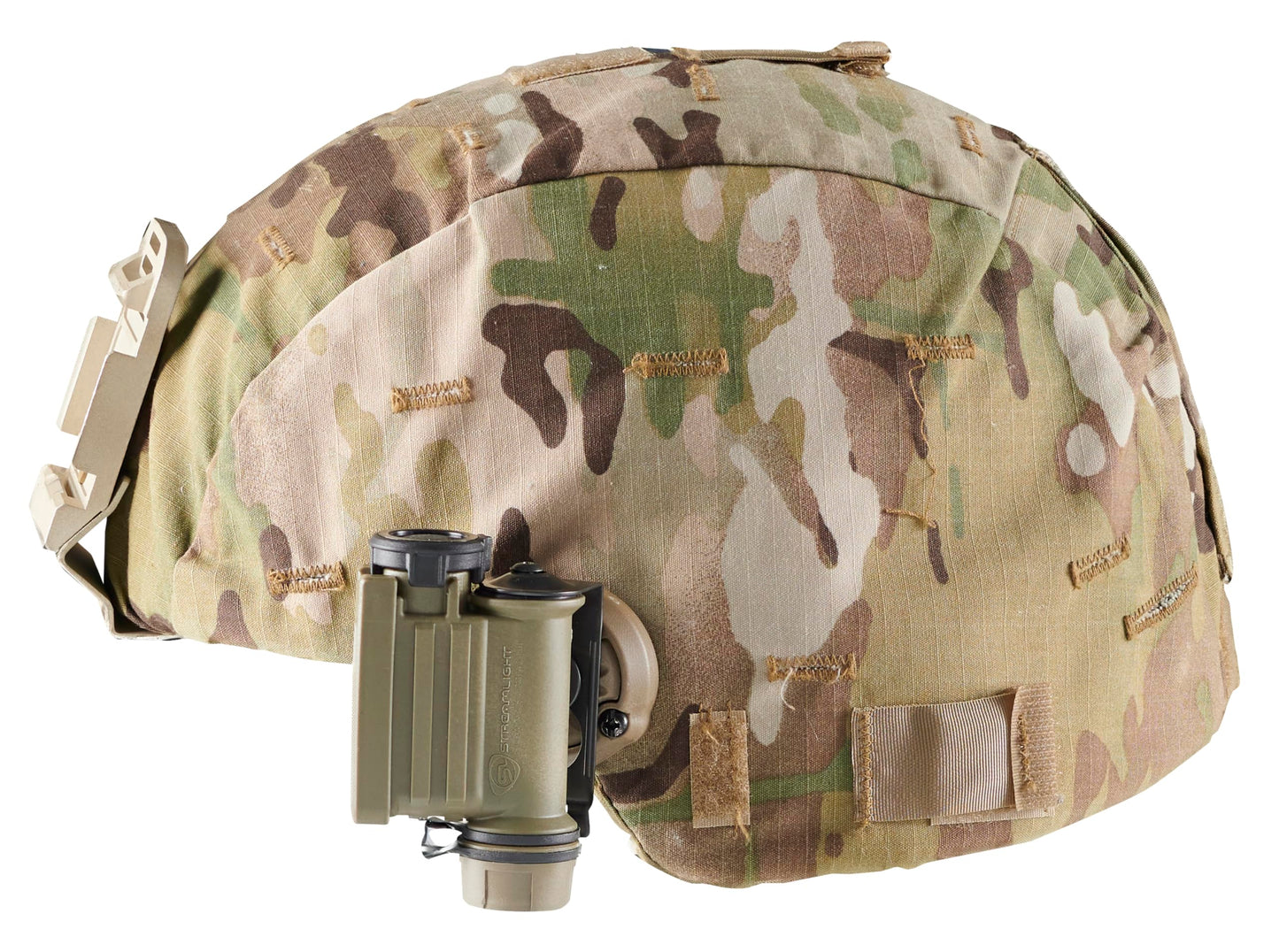 Streamlight 14213 Sidewinder Compact III 275-Lumen 3200 Candela User Configurable Model Hands-Free Angle Head Flashlight with White, Blue, Green, Red LEDs, and IR, Coyote