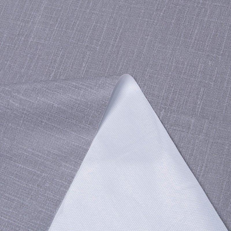sancua 100% Waterproof Rectangle PVC Tablecloth - 54 x 108 Inch - Oil Proof Spill Proof Vinyl Table Cloth, Wipe Clean Table Cover for Dining Tables, Buffet Parties and Camping, Grey