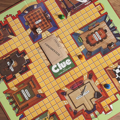 Hasbro Gaming Retro Series Clue 1986 Edition Board Game Classic Mystery Game for Kids Family Board Games for 3-6 Players Ages 8+ (Amazon Exclusive)