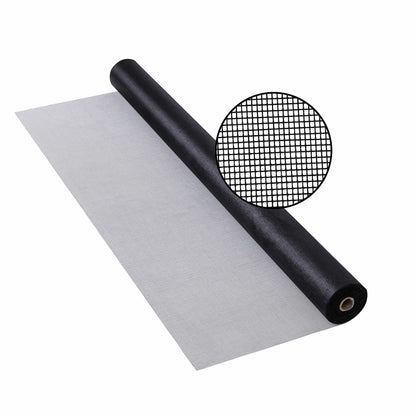 BAFLOTEX Window Screen Mesh for House Windows Screen Replacement Durable Fiberglass Mesh Screen Roll Adjustable 96"x100’ Door Repair Kit Easy to Install Suitable for Windows, Doors and Porches