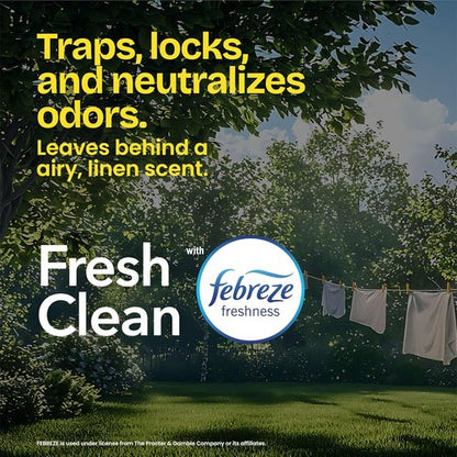 Glad ForceFlex MaxStrength XL Kitchen Trash Bags - 20 Gallon, Fresh Clean Scent, 80 Count