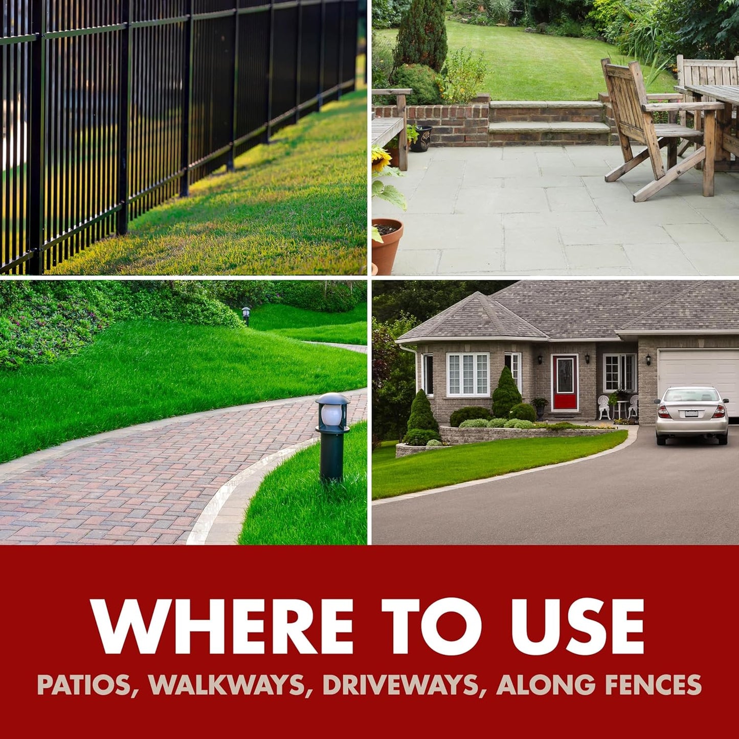 Spectracide Weed Killer Concentrate - 40 Ounces for Patios, Walkways & Driveways